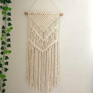 Boho wall hanging decor!